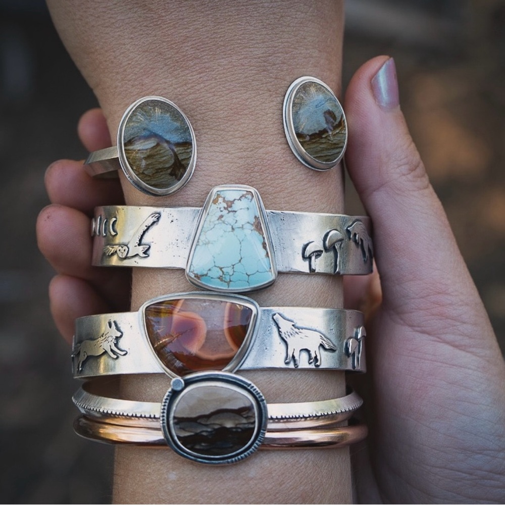 Oregon Jasper cuff